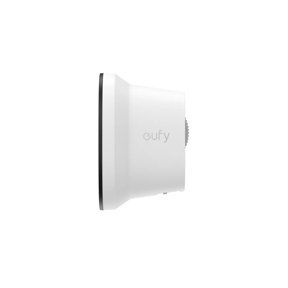eufy Window Camera E10 side profile showing its slim window-mount depth