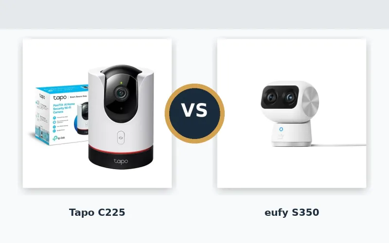 TP-Link Tapo C225 vs eufy Indoor Cam S350