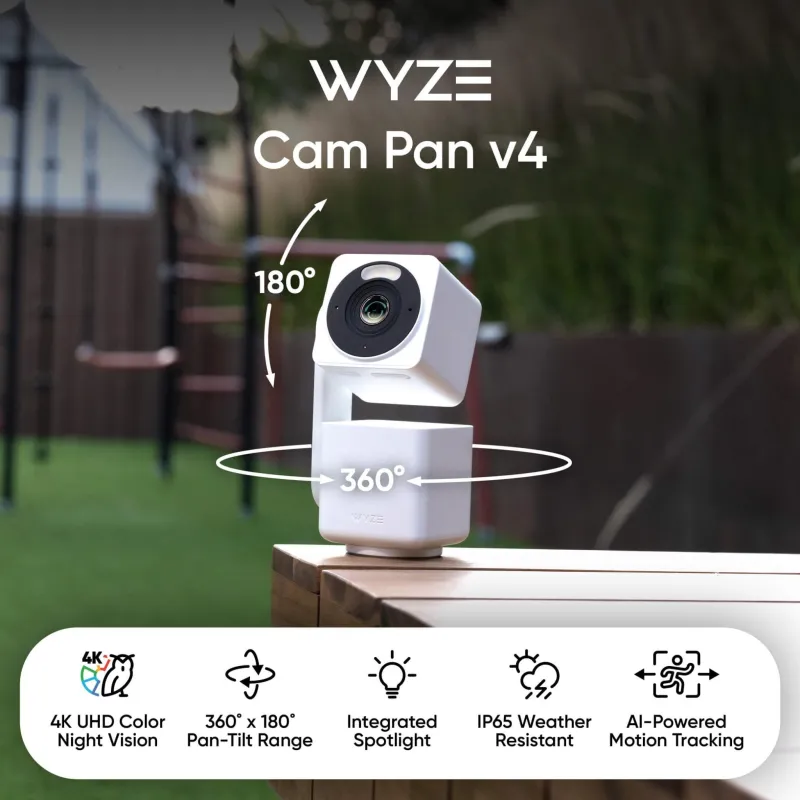 Wyze Cam Pan v4 vs Wyze Cam Pan v3