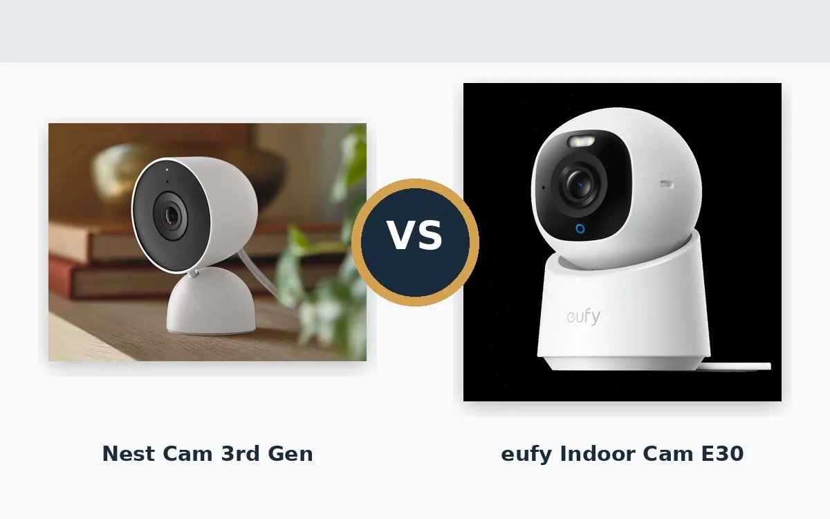 Google Nest Cam Indoor (3rd Gen) vs eufy Indoor Cam E30: Which Should You Buy?