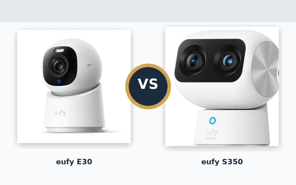 eufy Indoor Cam E30 vs eufy Indoor Cam S350