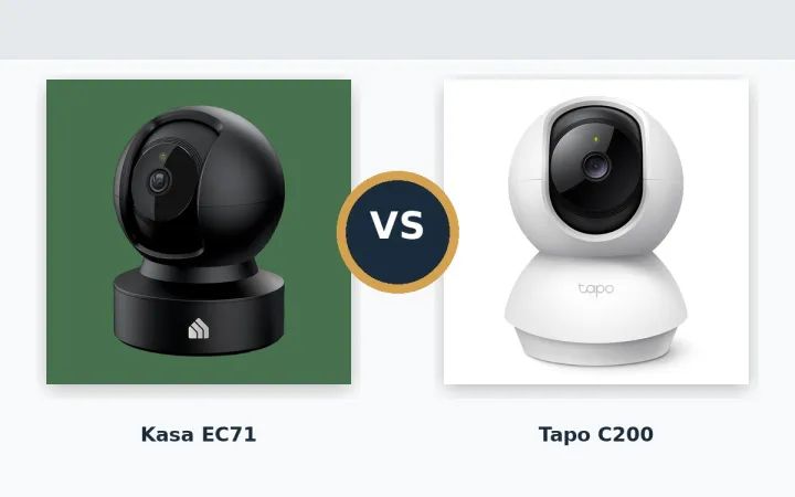 Kasa EC71 vs Tapo C200: Which TP-Link Pan-Tilt Camera Should You Buy?