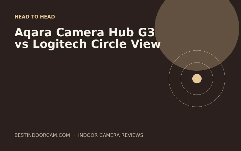 Aqara Camera Hub G3 vs Logitech Circle View