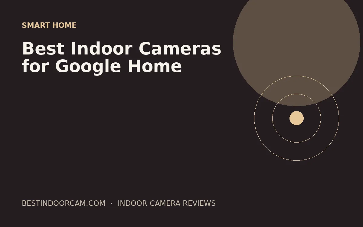Best Indoor Cameras for Google Home