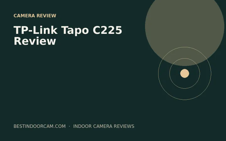 TP-Link Tapo C225 Review